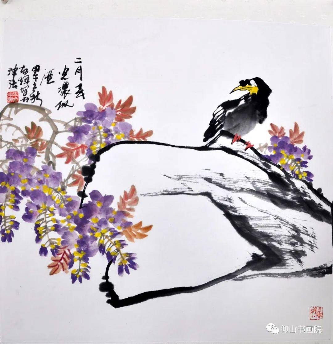 高山仰止:当代国画名家李东辉作品欣赏_手机搜狐网