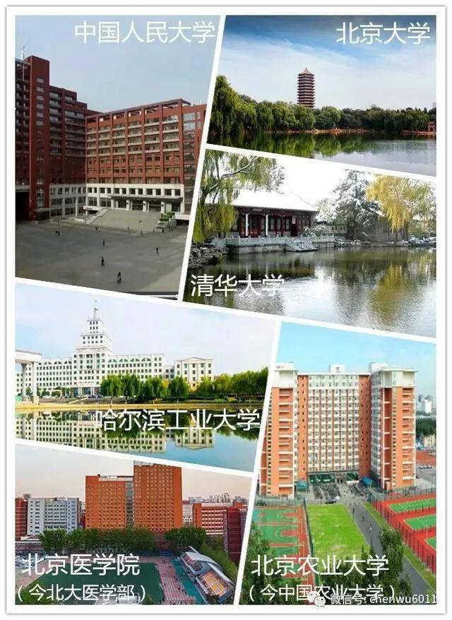 「年代」有7校早在50年代就定为“重点”“C9”大学中