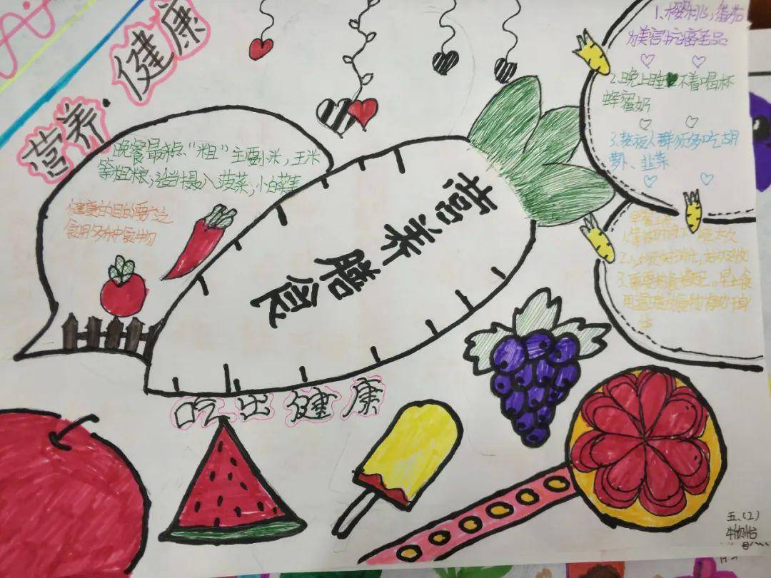 减 良好习惯促三健—人和小学开展ˇ120"中国学生营养日主题宣传