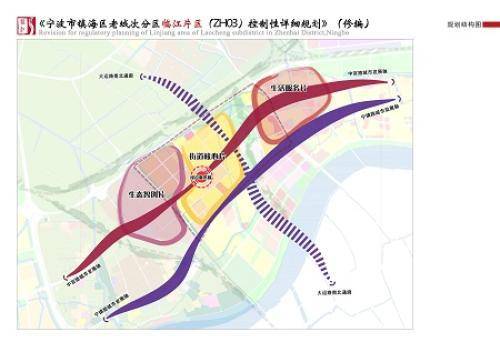 《宁波市镇海区老城次分区临江片区控制性详细规划》修编批前公示