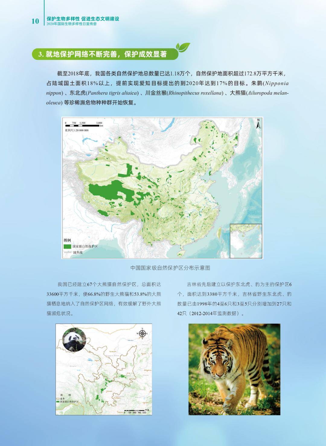【国际生物多样性日】篇三:保护生物多样性,中国在行动