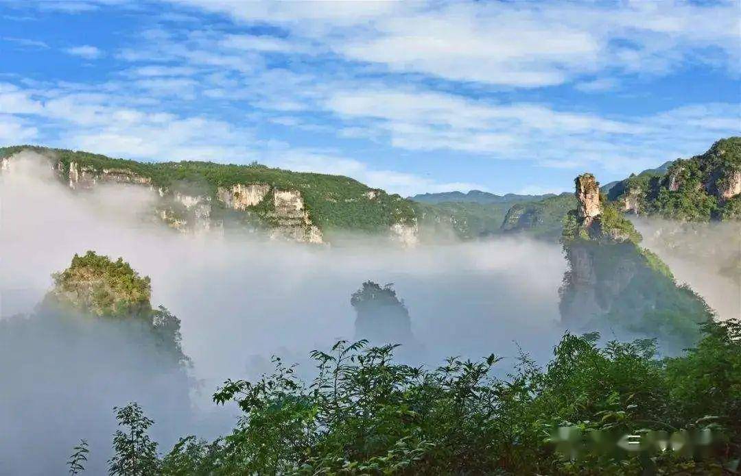 保康九路寨生态旅游区:5月19日,5月20日九路寨景区对所有来玩的游客免