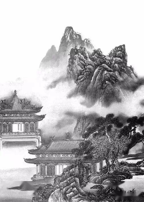 如何简单画山水素描 4c6e483cf83840cf8ae985371ed3a343.jpeg