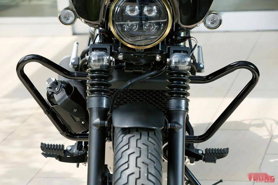 动手把本田改成哈雷rebel500即将进入国内