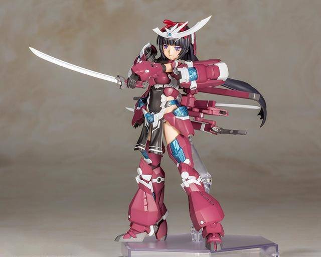 模玩资讯:寿屋《frame arms girl 骨装机娘》祸月 组装模型