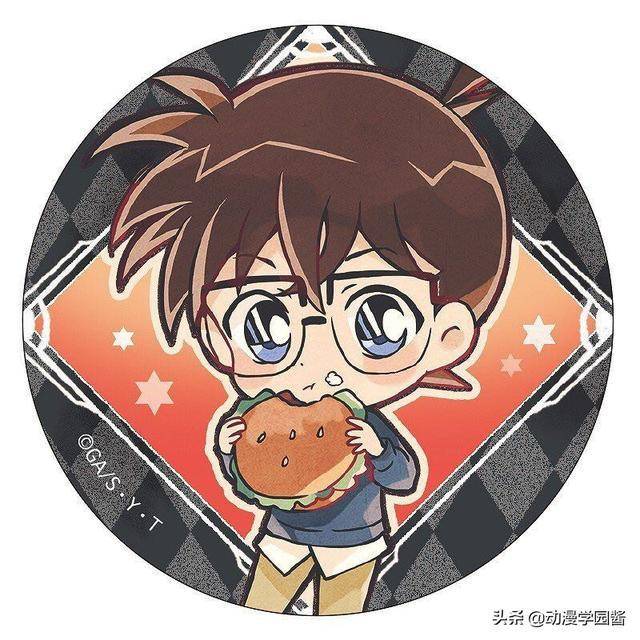 名侦探柯南:q版周边形象公开,全员吃垃圾食品,奶萌到犯规