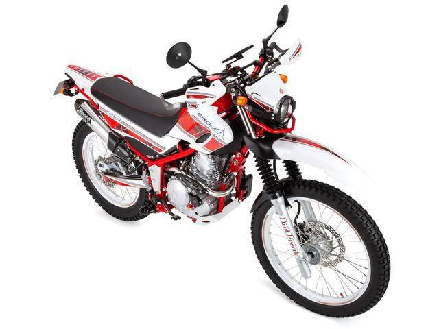 改装:女士规格的 yamaha xt250r serow