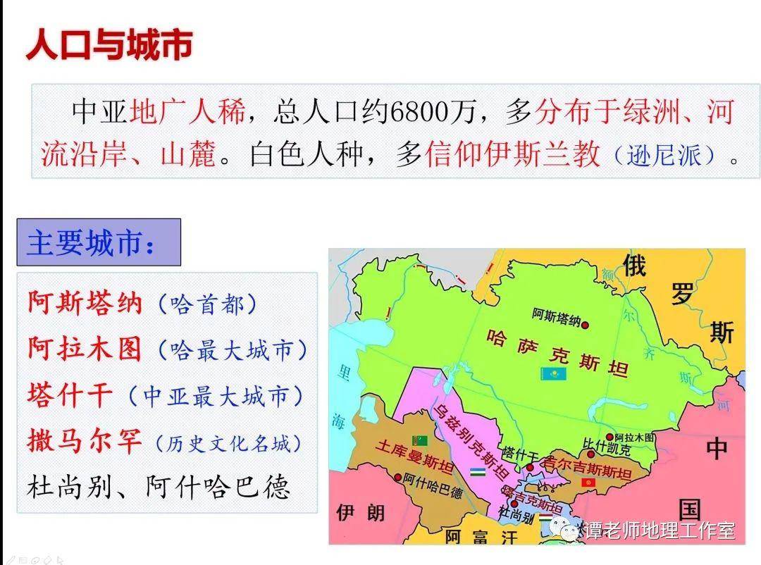 知识拓展丨一带一路强调中亚的特殊地位知识要点来了附记忆歌诀