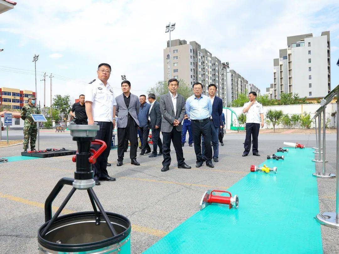 【要闻】盘锦市常务副市长杜鑫带队调研企业专职消防队伍建设工作