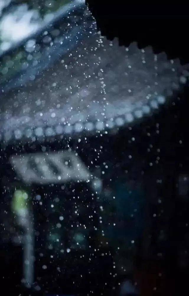 书房,听雨