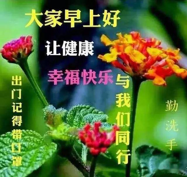 5张清晨早安祝福图片大全精选 5月最新早上好祝福语简短