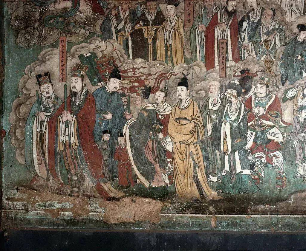 毗卢寺壁画 5 0 0 人全图再现