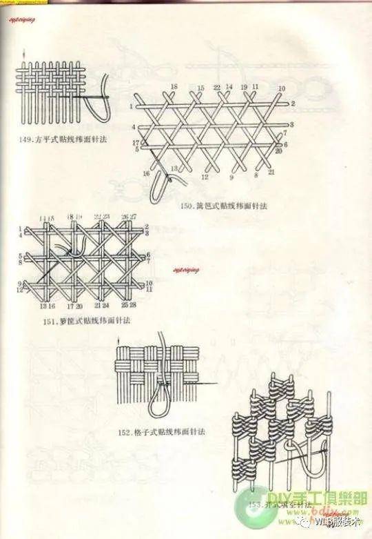 100多钟刺绣针法分享!(拿起针,翘起你的兰花指)