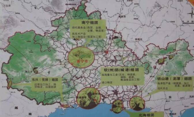 广西省经济总量分析_广西省城市经济地图(2)