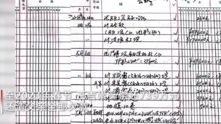 男子发现亡父欠债739万,三年还清后到父亲墓前痛哭,你怎么看?