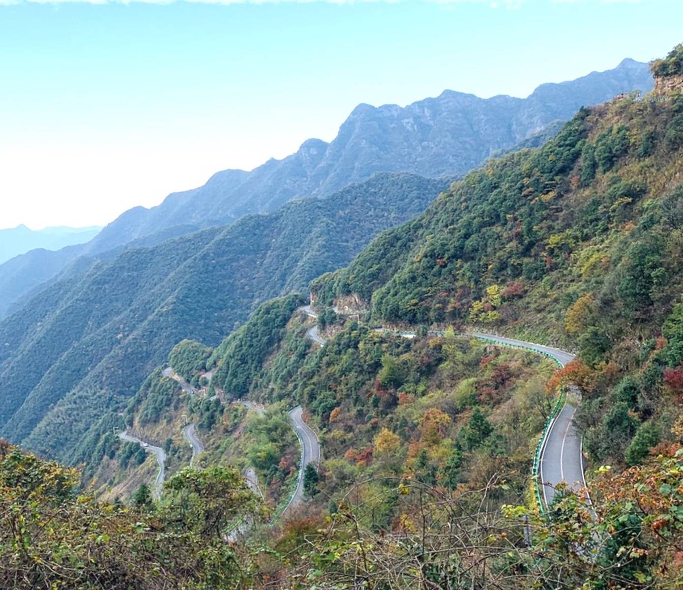 扬州重机摩旅皖南“小川藏线”