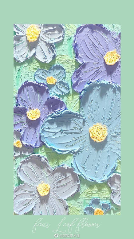 适合油画棒的风景画油画棒简笔画
