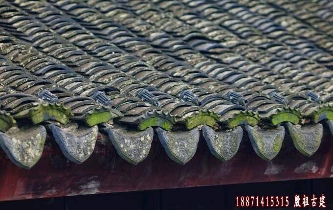 仿古青瓦,春雨时节美如画