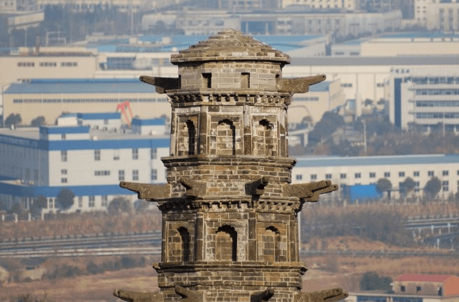 世界第一斜塔南京方山定林寺塔