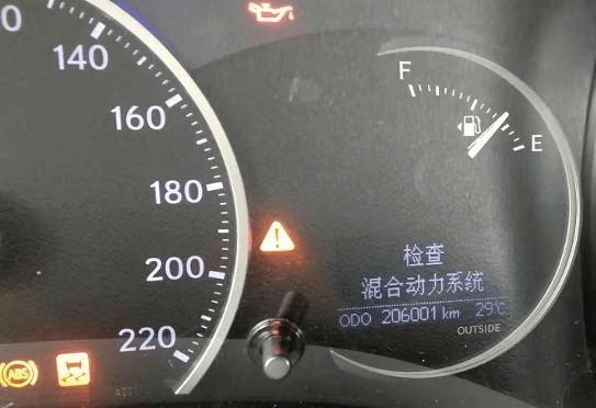 开思维修案例 | lexus ct200h混合动力汽车 p0aa6故障