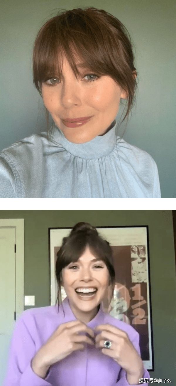 32岁的美国女星elizabeth olsen凭marvel