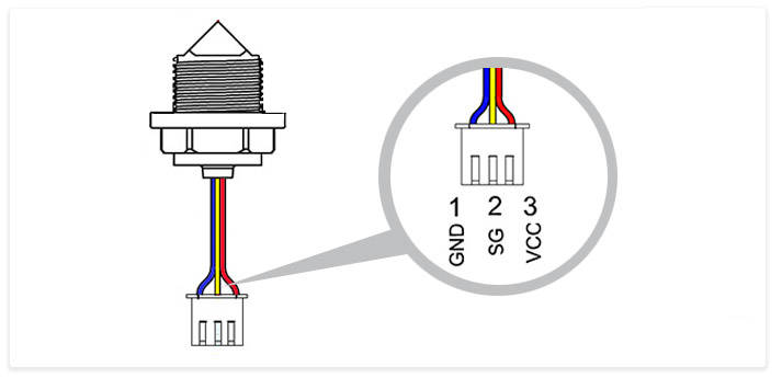 光电水位传感器接线介绍