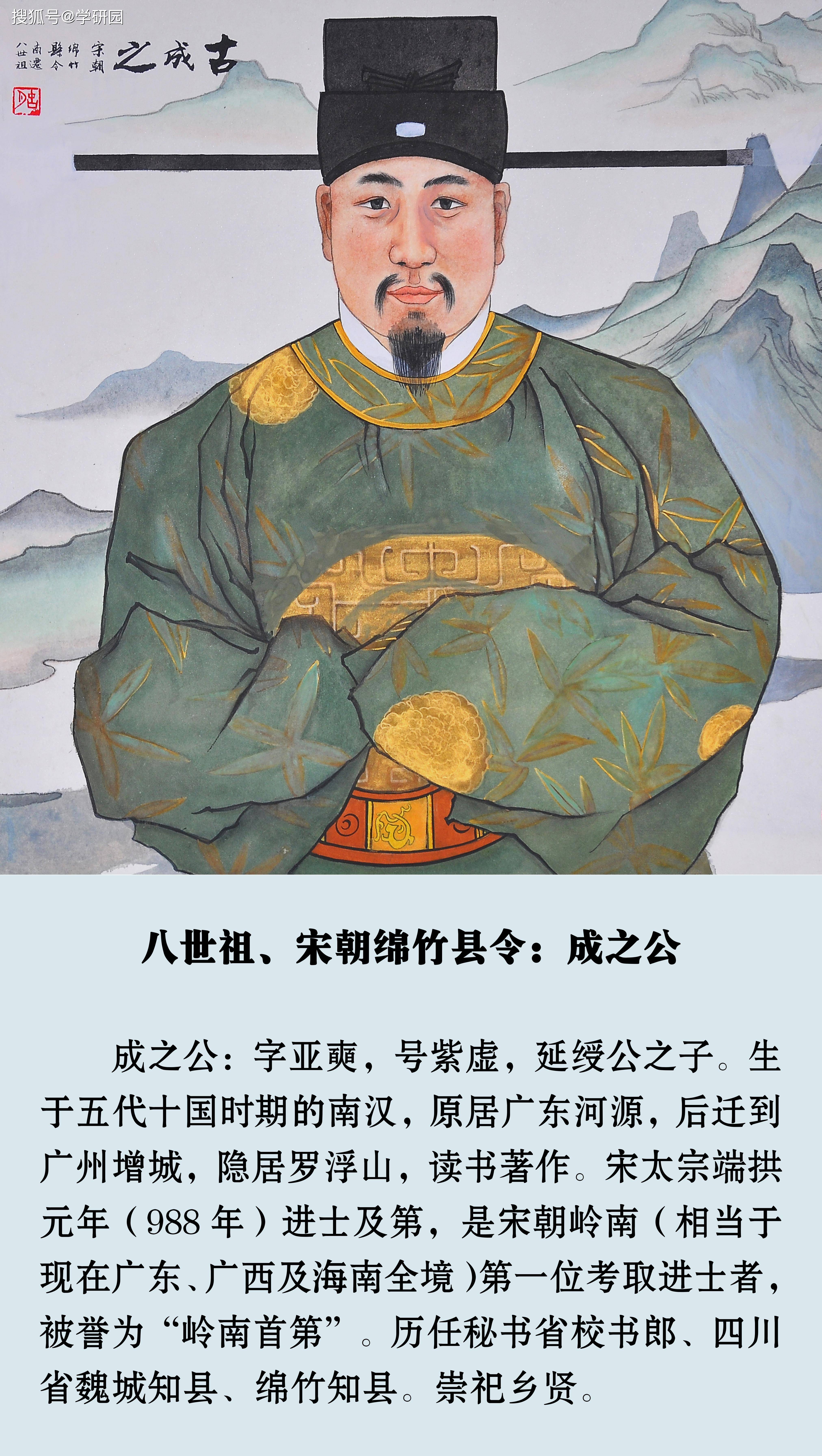 【古小彬讲座】北宋岭南第一进士古成之的生平