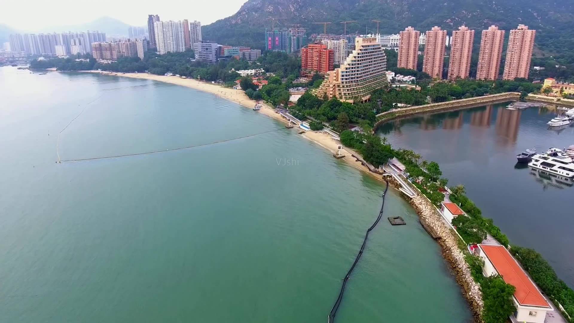 香港黄金海岸美景