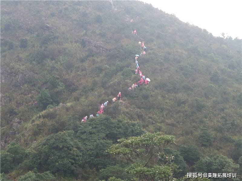 广州从化溪头村天堂顶徒步定向越野团建活动
