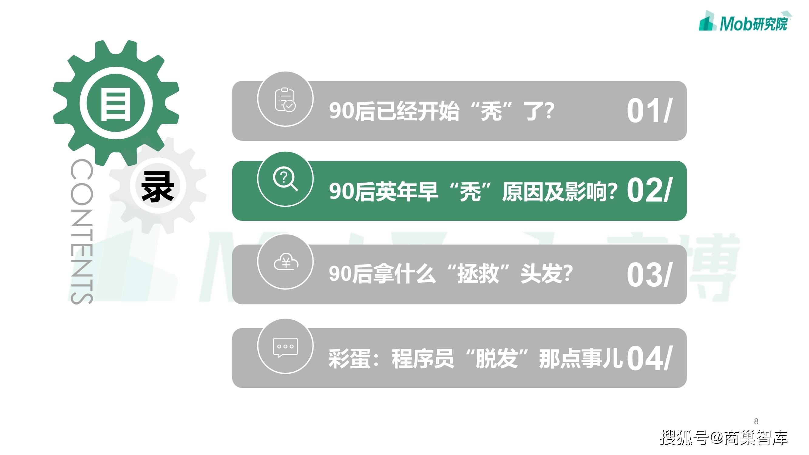 2021年90后脱发调研报告