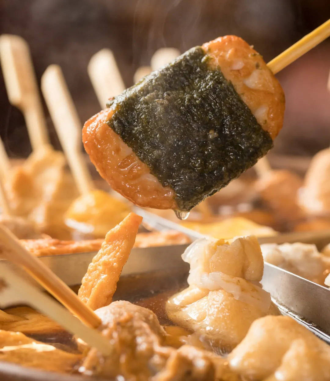 鸣门鲷烧本铺的关东煮,产品种类看到你眼花!