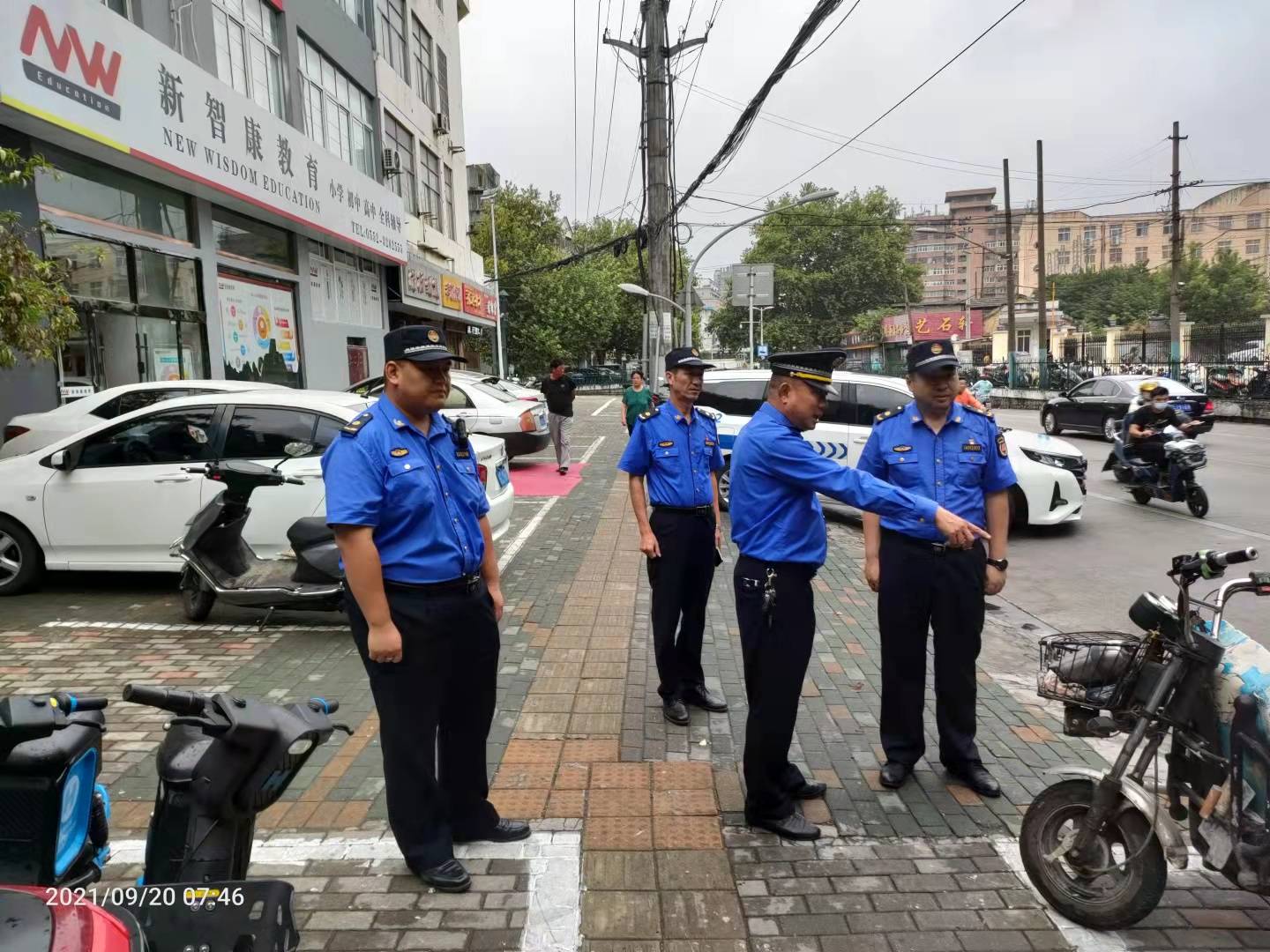 安徽蚌埠:蚌山区城管局多措并举 加强中秋节期间城市管理