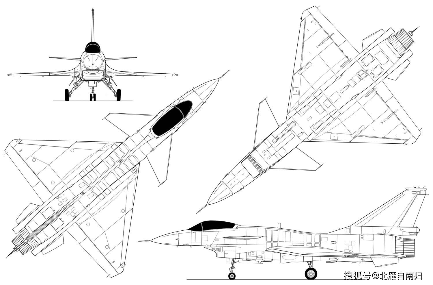 原创梦想无处不在60年代航空业罕见机型可变后掠翼重型歼10