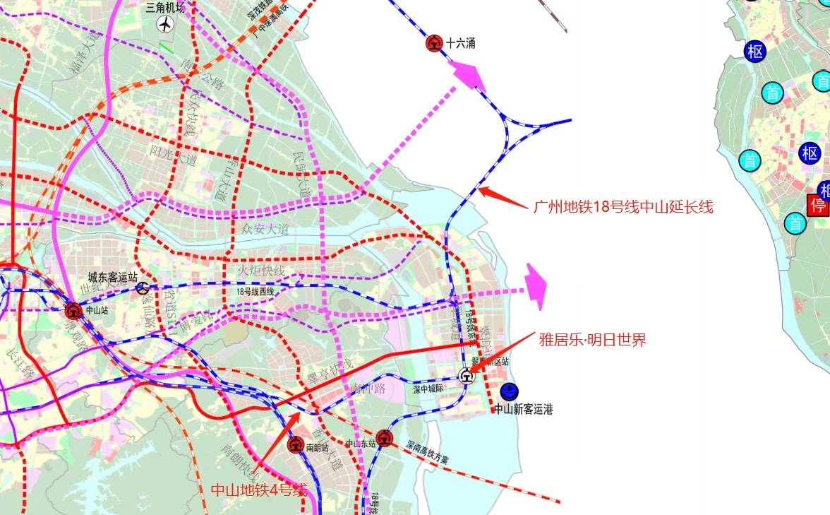 深中通道-马鞍岛上200万方全业态航母级综合体,3千抵3