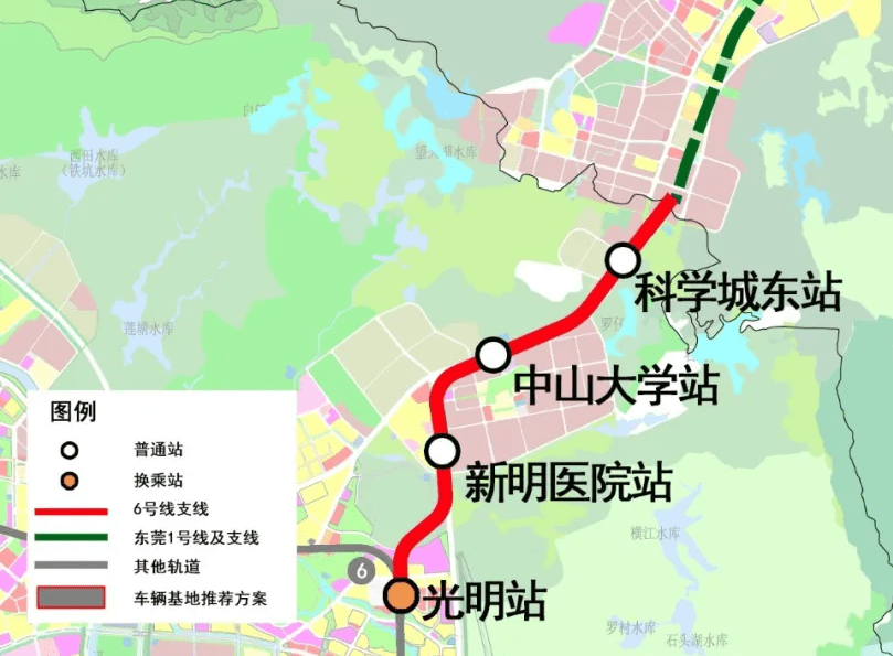 原创正式铺轨深圳地铁6号线支线2022年通车