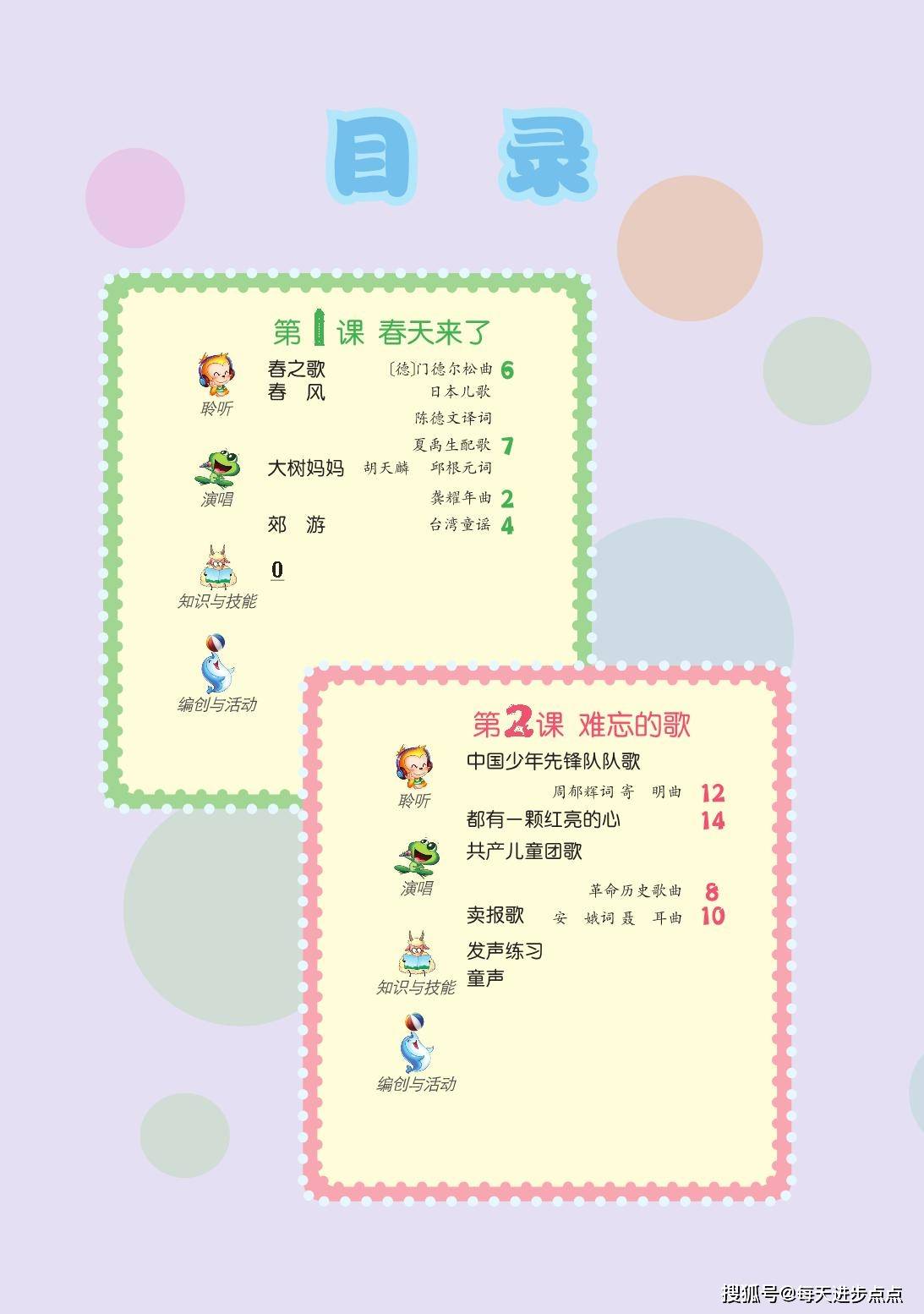 二年级下册音乐人音版(简谱)电子课本,最新高清版