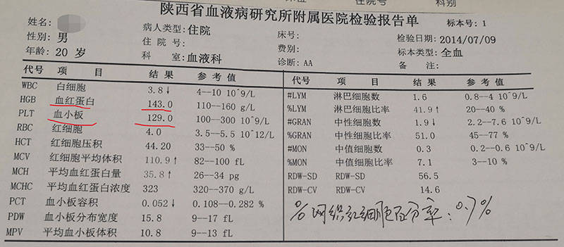 再生障碍性贫血患者中西医结合治疗后重获新生_郝其军_血象_骨髓