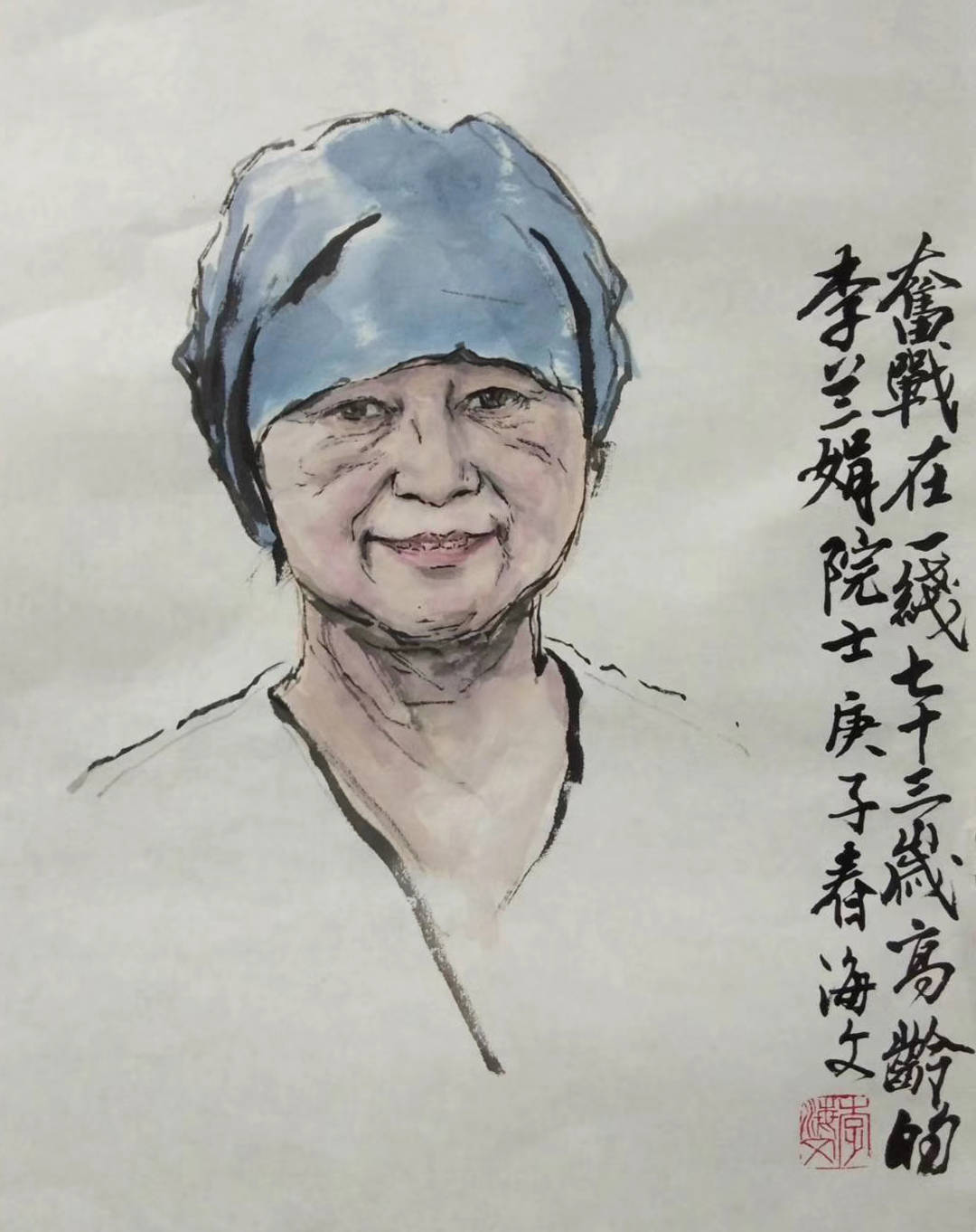 实力派人物肖像画家唐山李海文先生做品集（一）