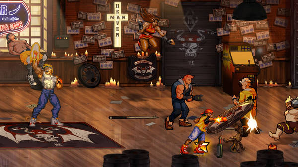 Mac游戏《Streets of Rage 4(怒之铁拳4)》动做游戏