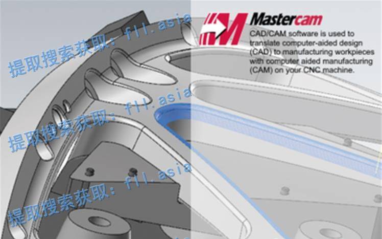 Mastercam 2022【适用型CAD/CAM设想辅助软件】+最新详细安拆步调