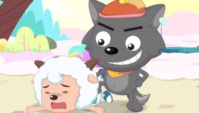 《喜羊羊》灰太狼伤疤怎么来的?穿越回武大狼时代,这里隐藏bug