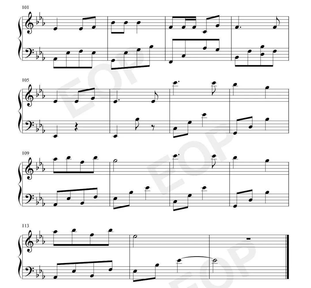 桥钢琴曲谱_钢琴简单曲谱(2)