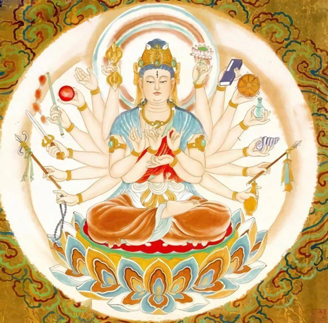 听说你分不清准提菩萨与千手观音?