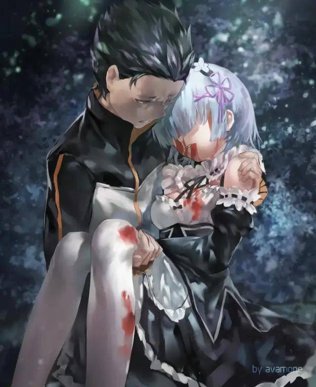 zero kara hajimeru isekai seikatsu  characters:  rem (re:zero)