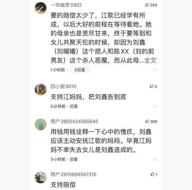 江歌母亲最新提200余万赔偿!6月底开庭!网友:要的太少