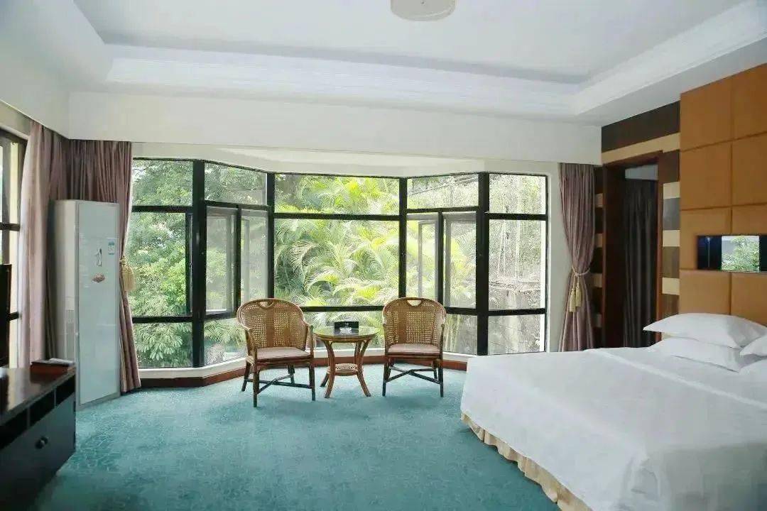 住云浮新兴翔顺龙山酒店,享无限次温泉 自助早餐 晚餐