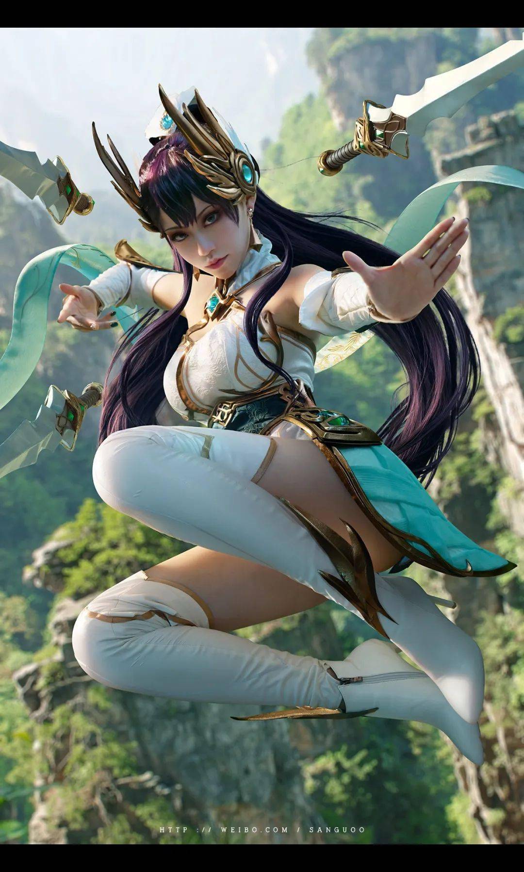 cosplay特辑丨《英雄联盟》玉剑传说刀妹