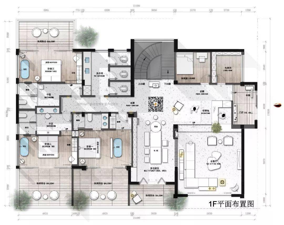 作为一名专业的设计师 我们所交付出去的彩平图 至少也应该在这个