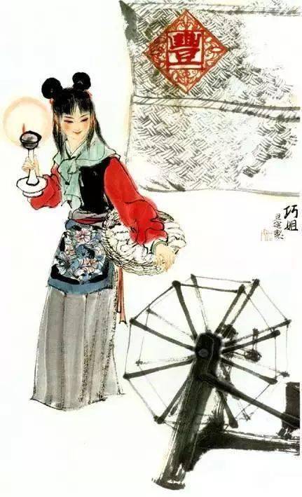 连环画大师刘旦宅《红楼十二金钗》图