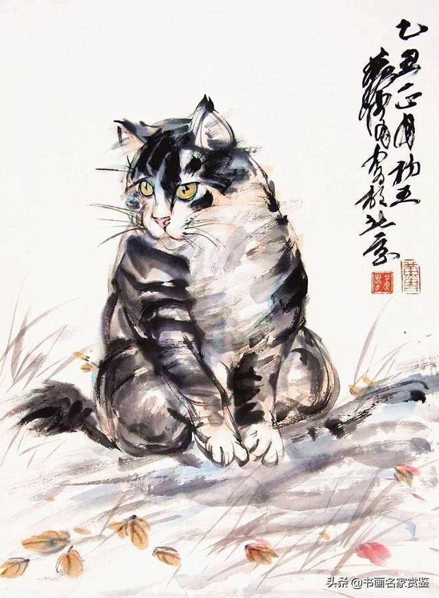 著名书画大家—黄胄(画猫专辑)_手机搜狐网